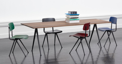 HAY Result Chair - zwart frame