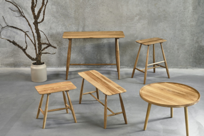 Eikenhouten bureau Bodo