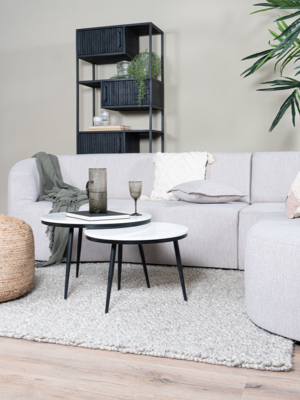 Salontafel Melle - Marmer - 55 cm