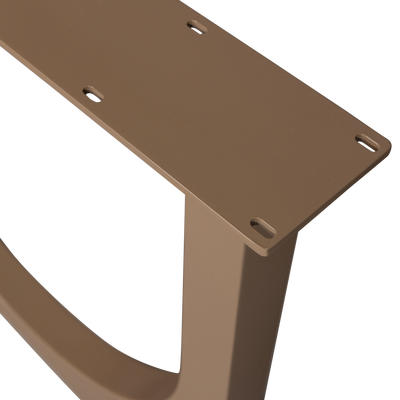 Zaandam design poot metaal chroom