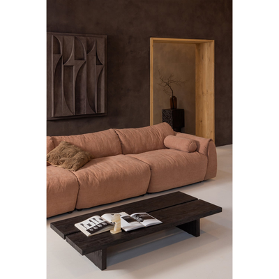 Lion salontafel mdf donkerbruin 140x60 cm