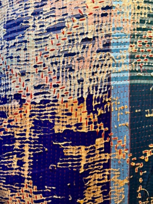 Kussen Kantha vintage 50x70 cm