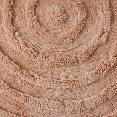 HKliving vloerkleed soft pink rond
