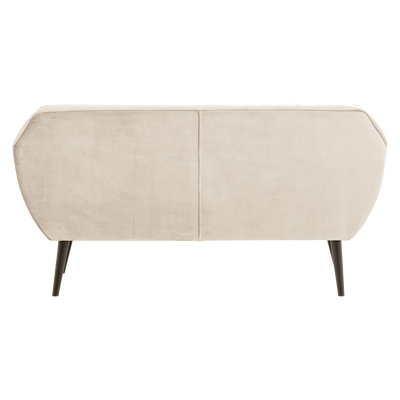Rocco bank 150 cm velvet off white [fsc]