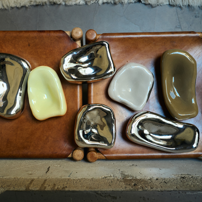 HKliving Decoratieobject glass sculpture Moss