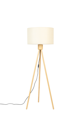 Zuiver vloerlamp Fan Bamboo