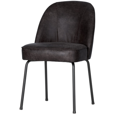 Vogue eetkamerstoel structure velvet brass