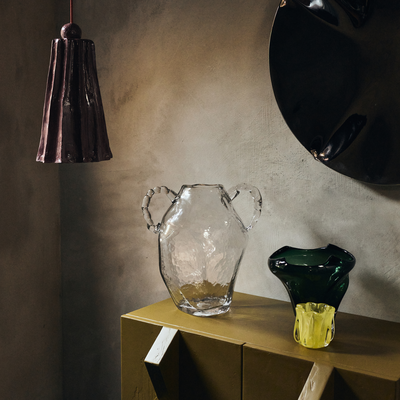 HKliving Vaas Nienke Sikkema Gemstone Amfora sapphire