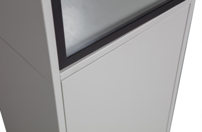 Vitrinekast Basic grenen 2 deurs