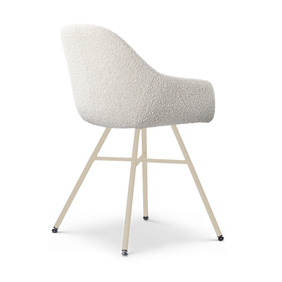 Eetkamerstoel Noa-Mae beige onderstel