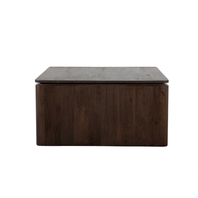 Salontafel Rondo Vierkant Bruin
