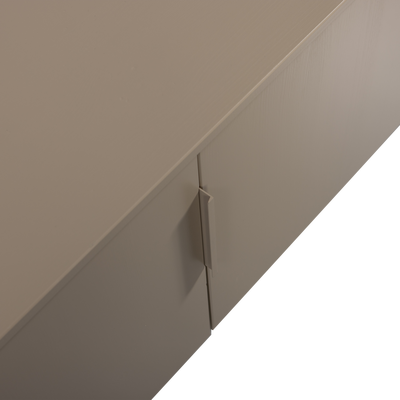 Gunnar tv meubel 200 cm grenen matzwart [fsc]