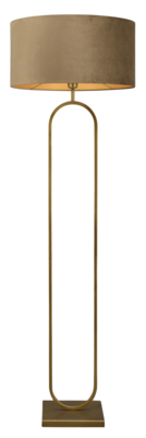 Vloerlamp Rico brons