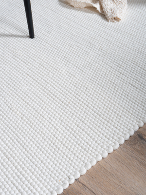 Vloerkleed Scott wit