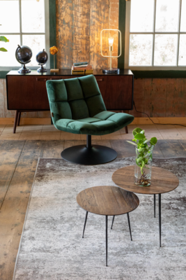 Lounge chair Bar Velvet