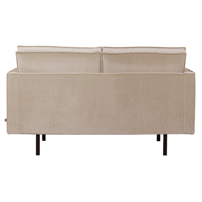 Rodeo 2-zits bank velvet taupe [fsc]