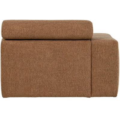 Novi 1-zits element arm links boucle karamelbruin