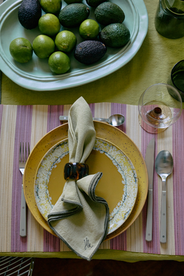 HK new classics large ceramic tray mint