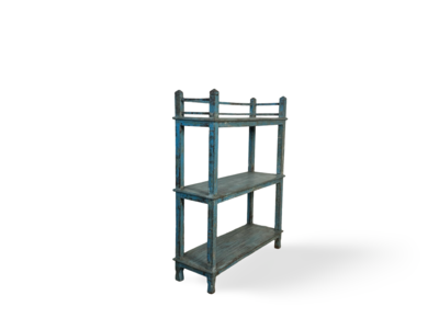 Rek blauw uniek