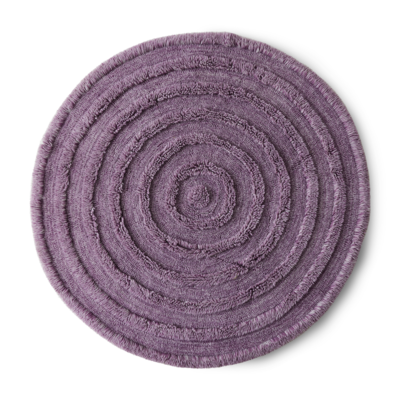 HKliving vloerkleed Lilac rond