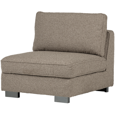 Lazy 1-zits element boucle antraciet