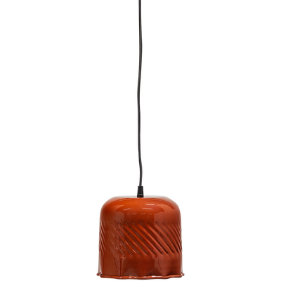 Arleso hanglamp metaal oranje/bruin