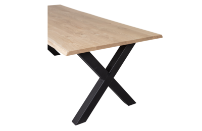 WOOOD tafel Tablo boomstam eiken 160x90 [fsc]