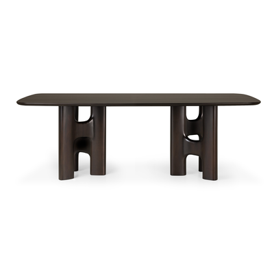 Flow eettafel - mahonie rose brown