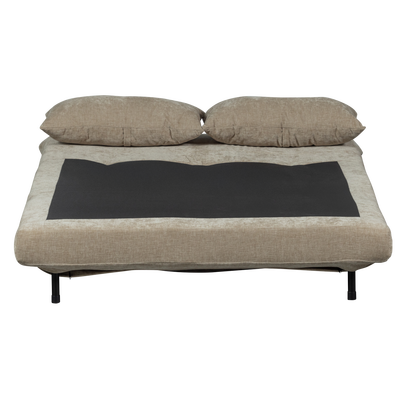 Xem 1-persoons slaapbank velvet naturel