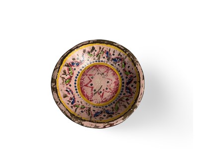 Schaal hout roze uniek