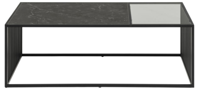 Clune Salontafel - 120 x 60 cm - Zwart