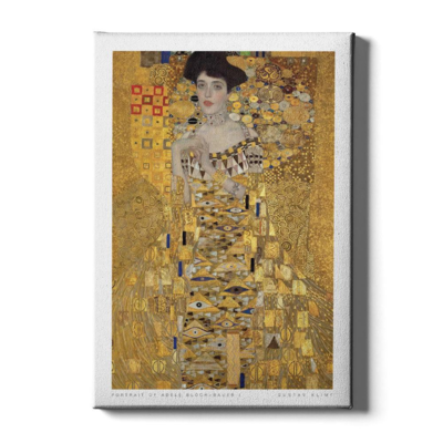 Walljar canvas schilderij - Gustav Klimt - Portret Van Adèle Bloch-Bauer I