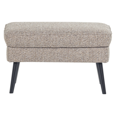 Rocco hocker velvet donkerbruin [fsc]