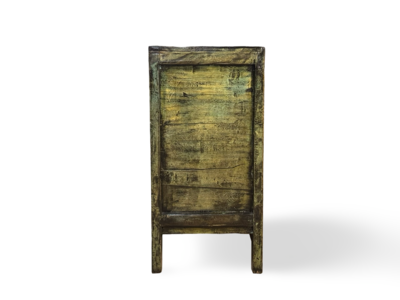 Dressoir 4 deurs blauw/groen lak