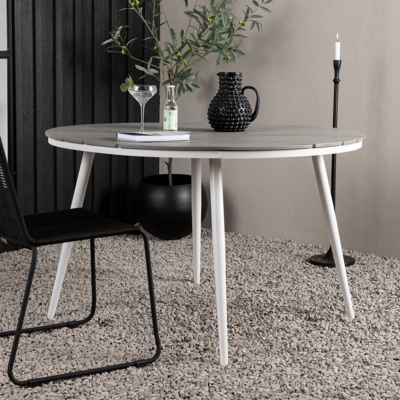 Tuintafel Aaron polywood wit