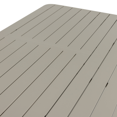 Ovara uitschuifbare tuintafel aluminium zand