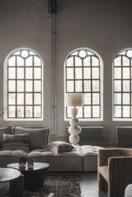 Staande lamp met kap