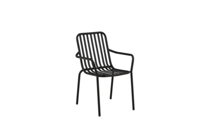 Electra Tuinstoel - Set van 2 - Zwart