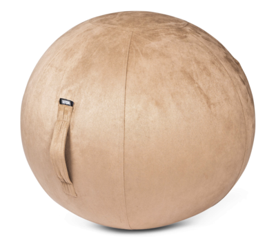 Fruscle zitbal Suède look 75 cm