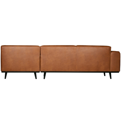 Statement hoekbank rechts chenille velvet terra