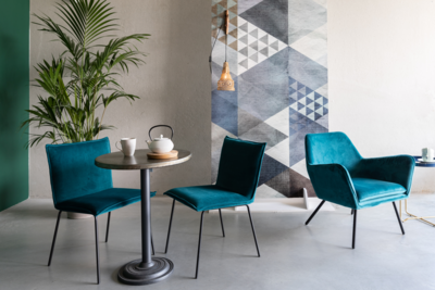 Fauteuil Bon velvet