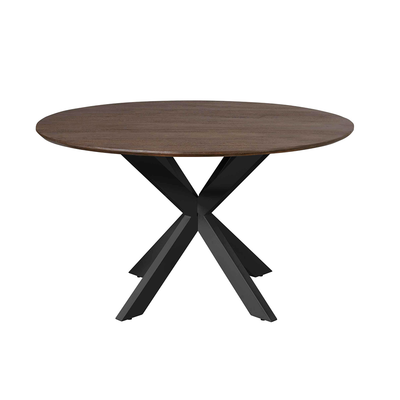 Eettafel De Bokke Rond Bruin & Zwart