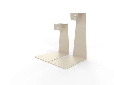 Steellish kandelaar Mono