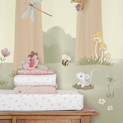 Digitaal behang Fairy Garden