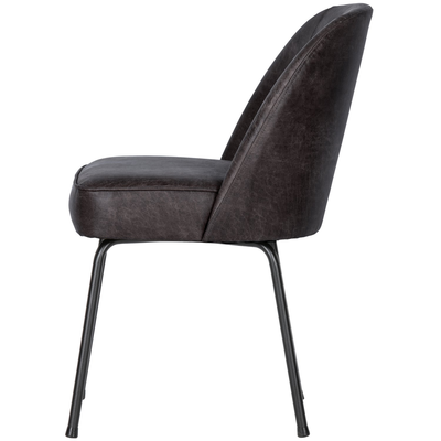 Vogue eetkamerstoel structure velvet brass