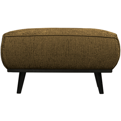 Statement hocker lichtbruin melange