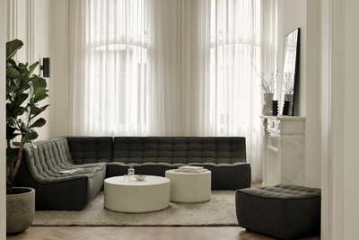 Ethnicraft - koffietafel Elements rond