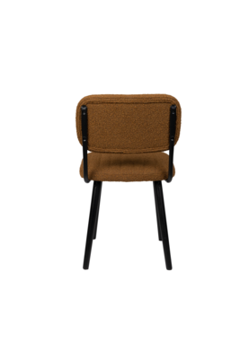Housecraft living eetkamerstoel Jake bouclé