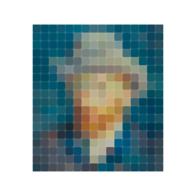 IXXI Pixel van Gogh Petrol
