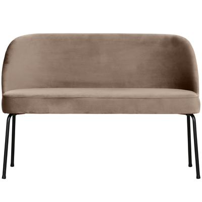 Vogue eetbank ecoleer zwart